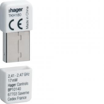 Hager/Berker KNX Funk - WIFI USB Stick für Coviva Smartbox 